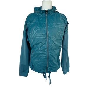 adidas Zip Front Jacket with Retractable Hood